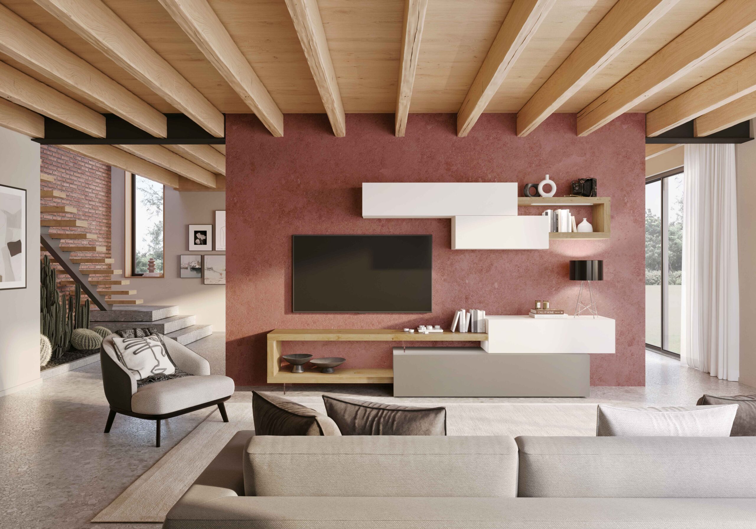 Parete attrezzata Solida Day 2406 - La Casa Moderna