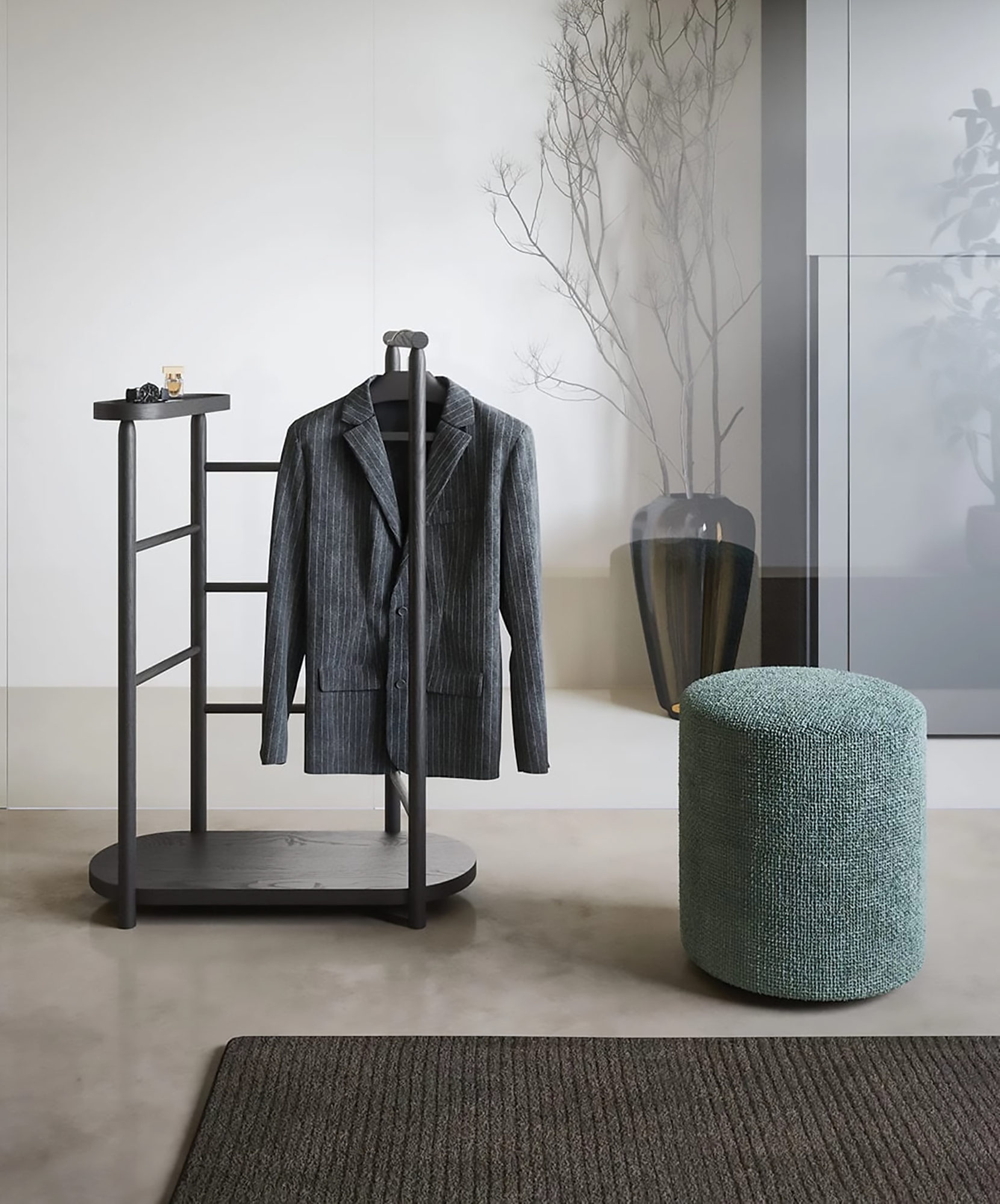 Pouf rotondo sfoderabile - La Casa Moderna