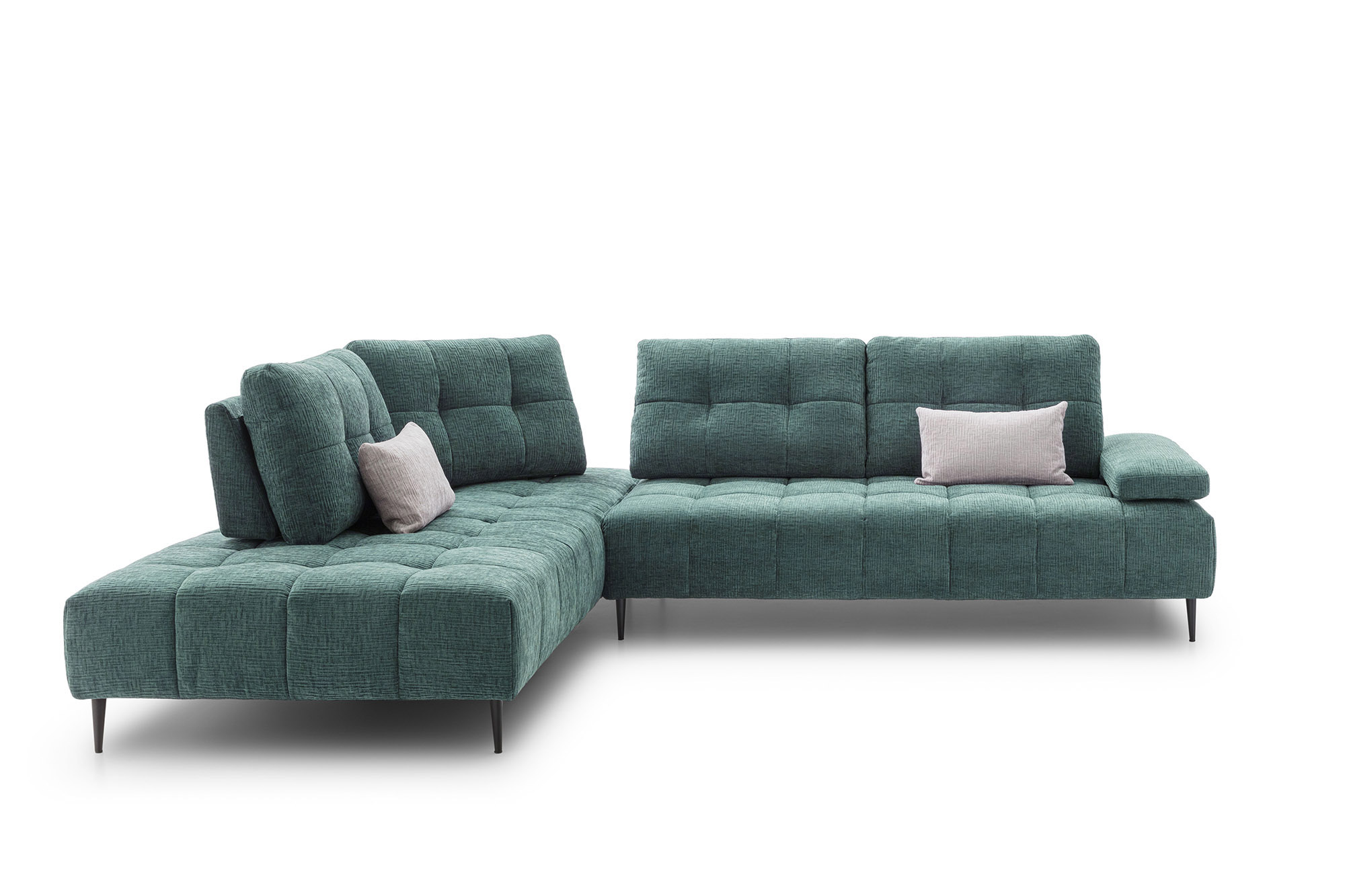 Divano componibile verde Jad - La Casa Moderna