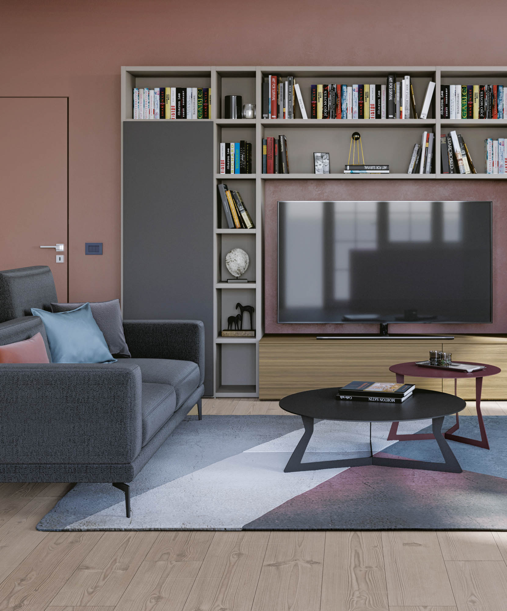 Tappeto stampato in poliestere - La Casa Moderna