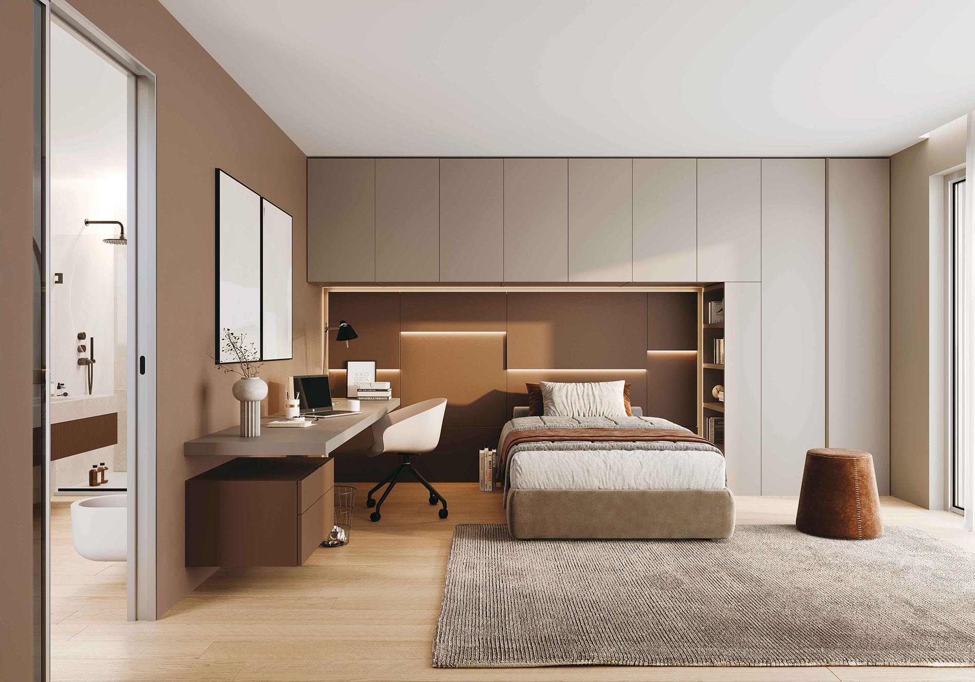 Armadio a ponte Modula Night 2503 - La Casa Moderna