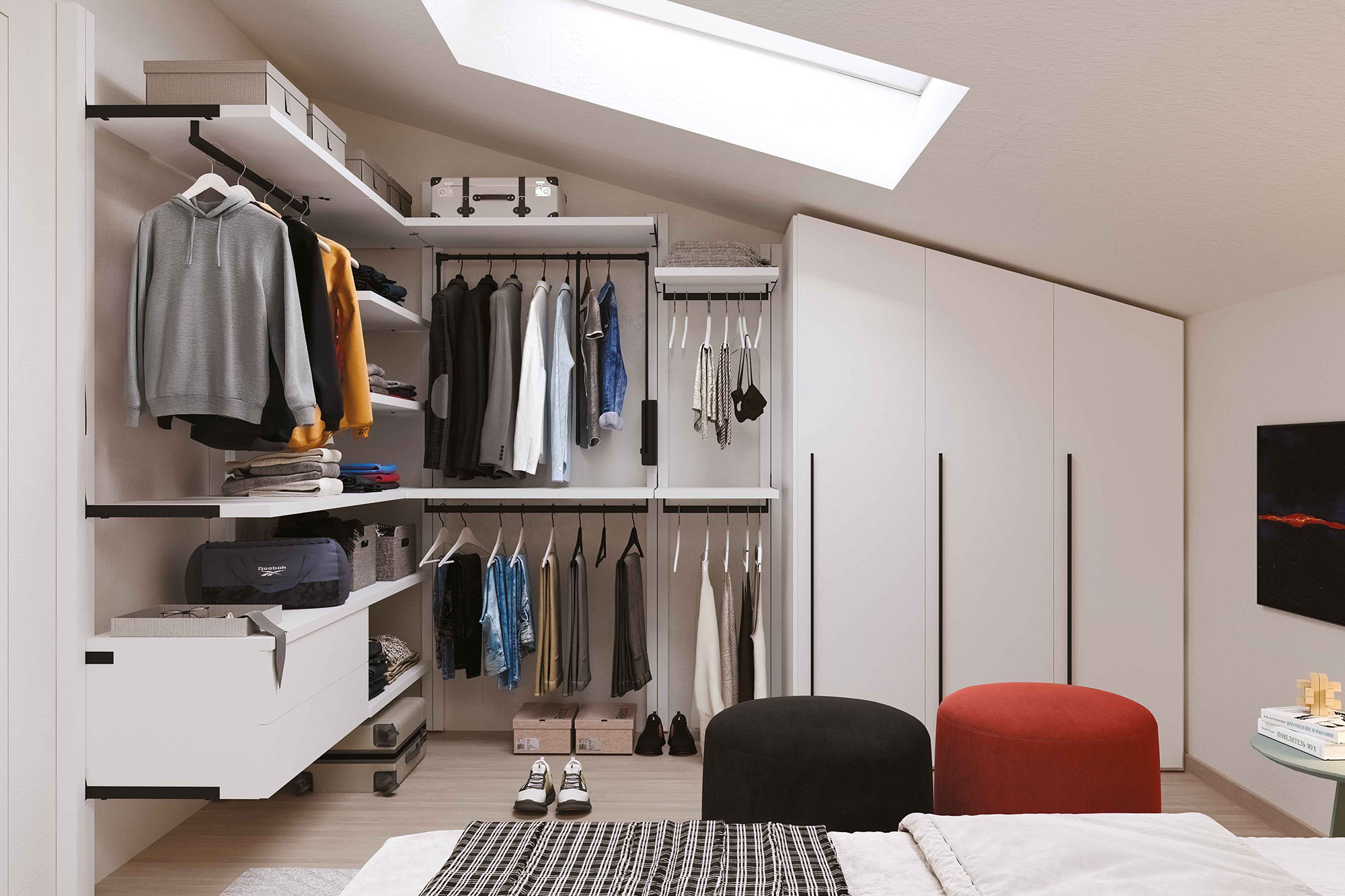 Cabina armadio su misura Global Night 2503 - La Casa Moderna