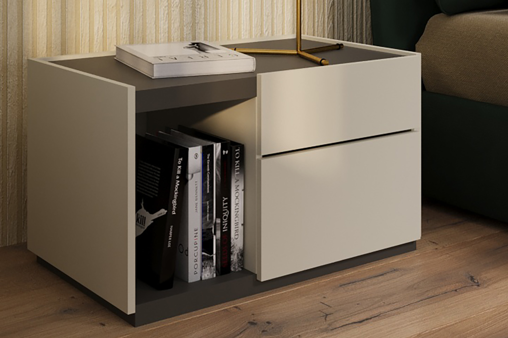 Comodino con vano a giorno - La Casa Moderna