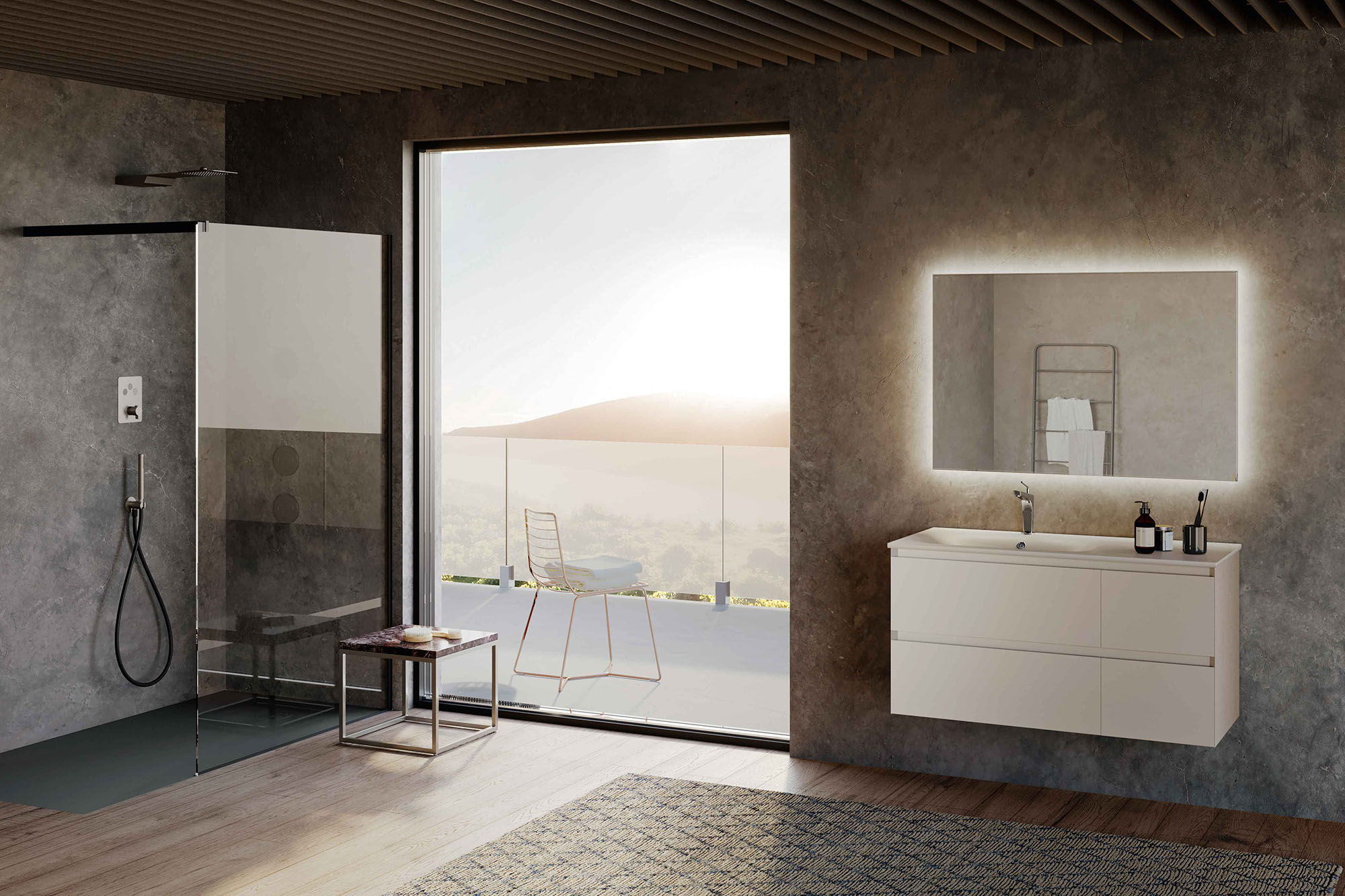 Composizione bagno monoblocco - La Casa Moderna