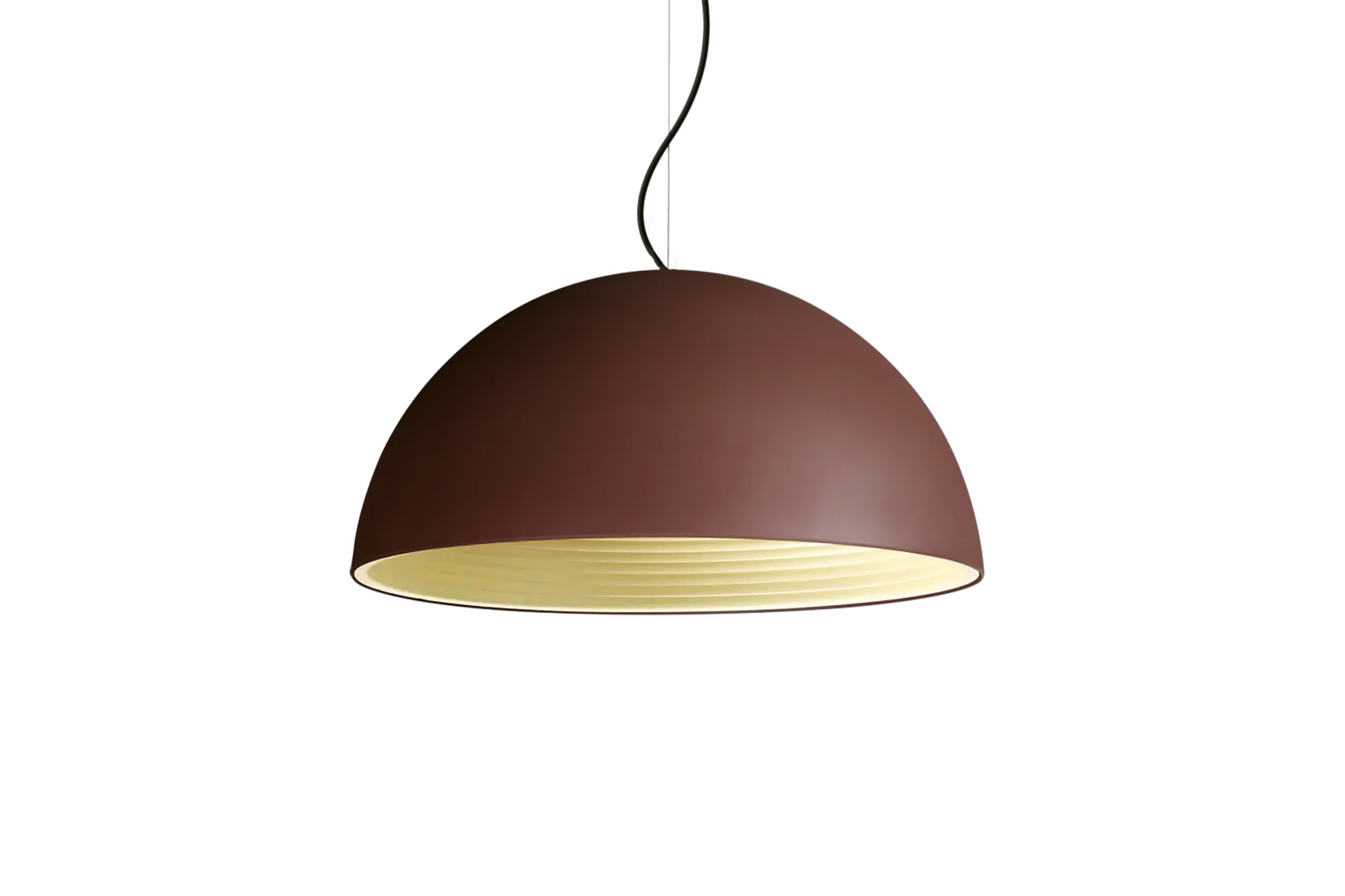 Lampada a sospensione in metallo opaco - La Casa Moderna