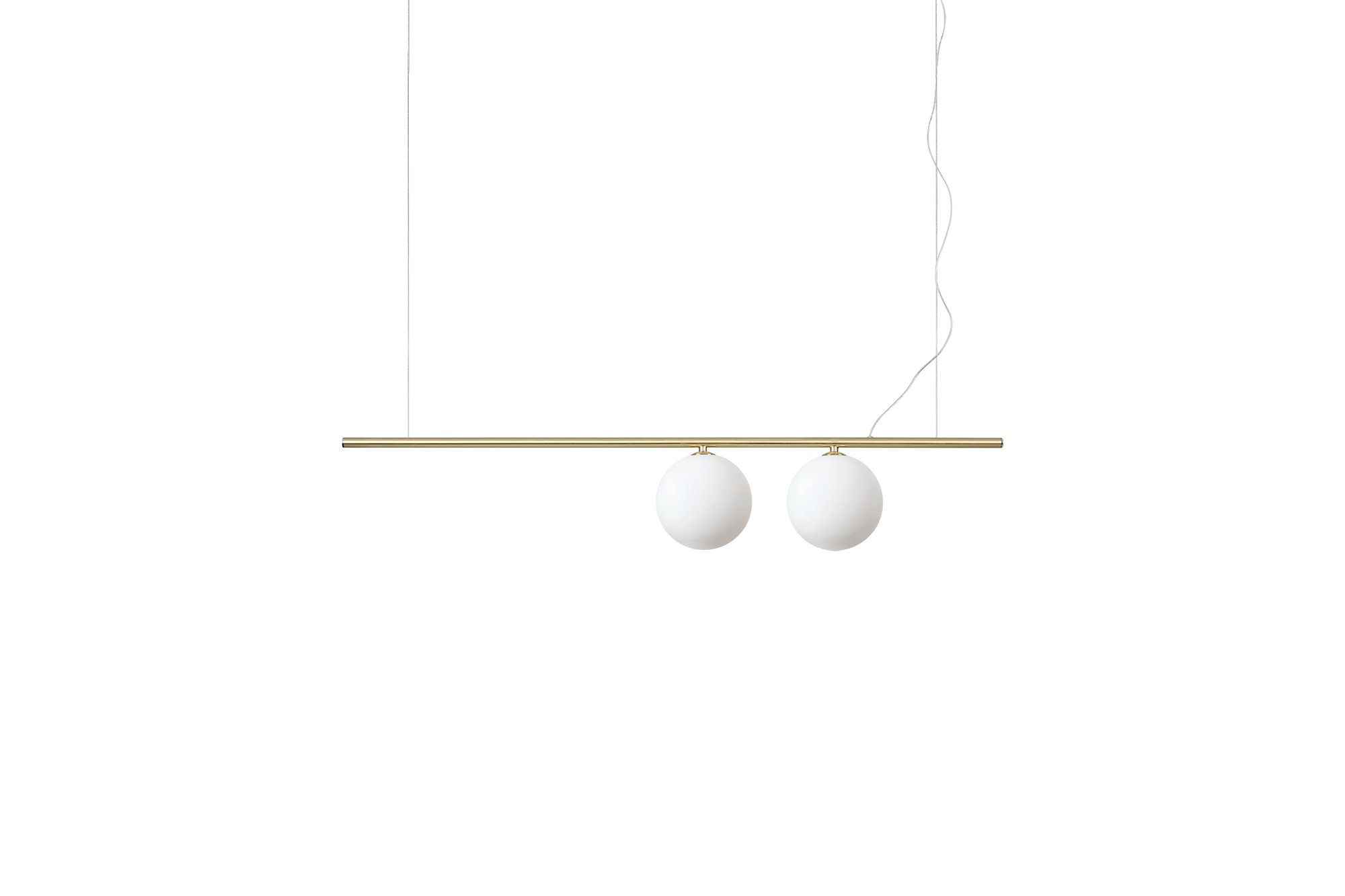 Lampada a sospensione diffusori in vetro satinato - La Casa Moderna