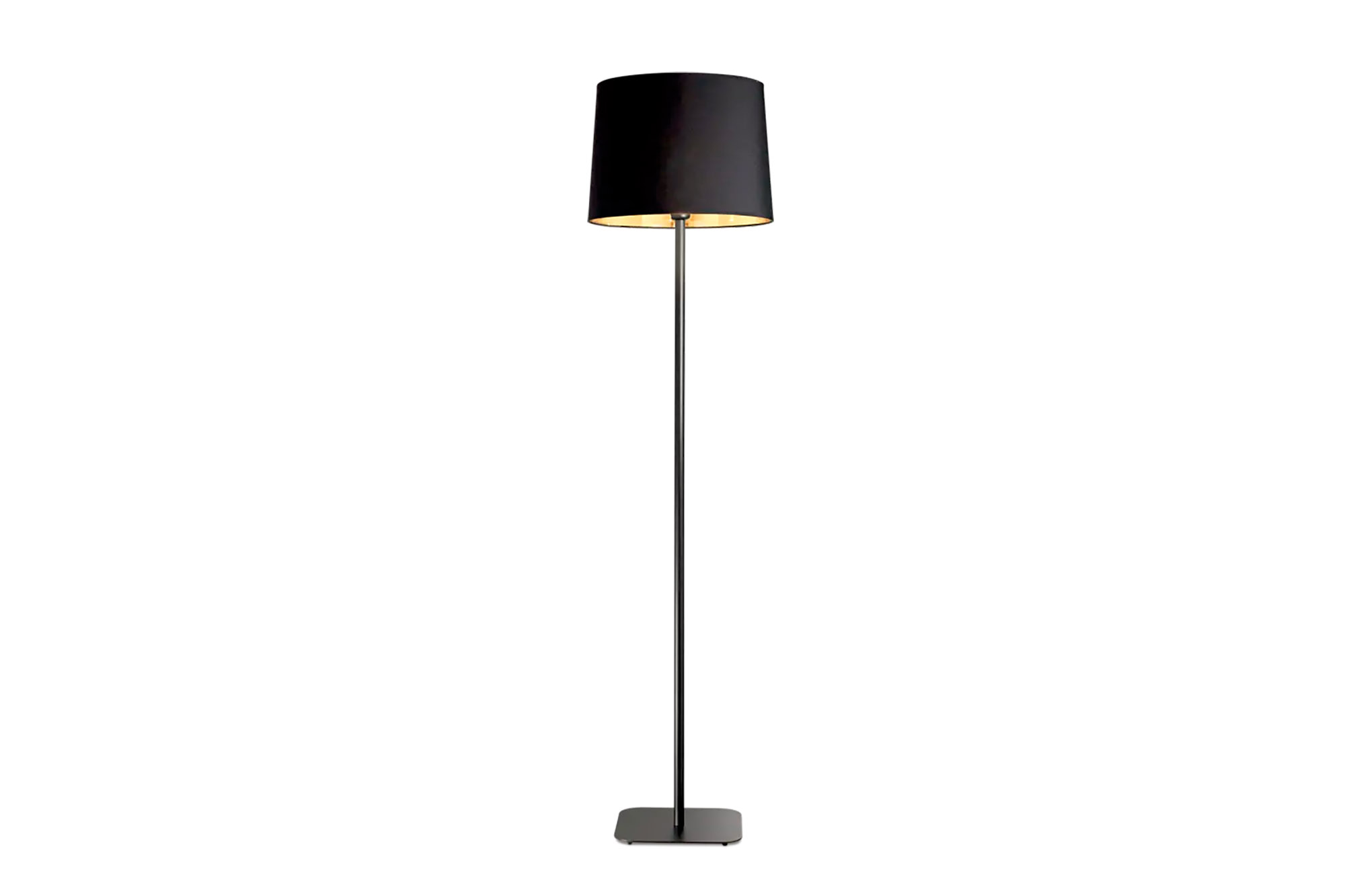 Lampada da terra con paralume rivestito in tessuto - La Casa Moderna