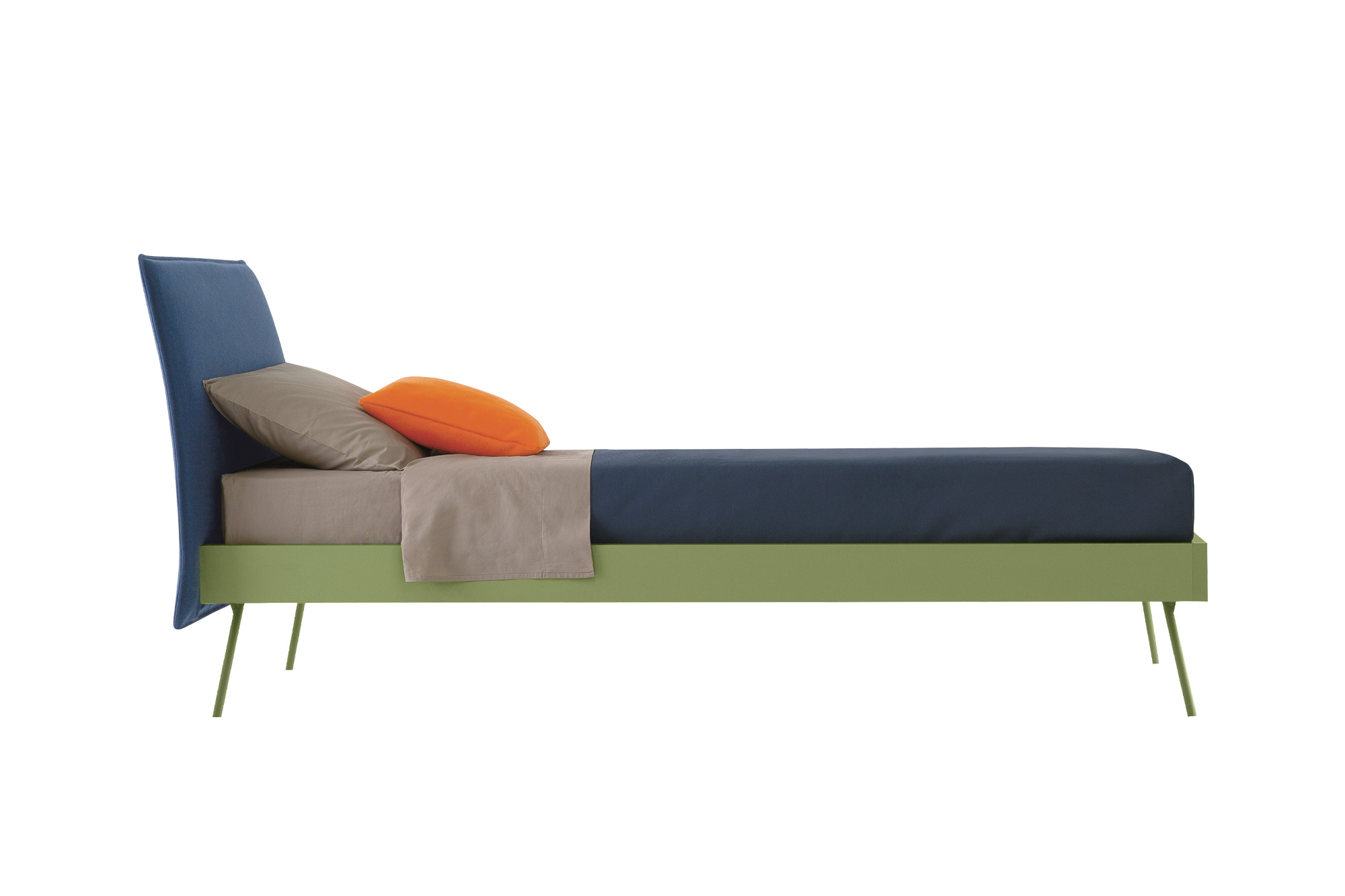 Letto singolo colorato - La Casa Moderna