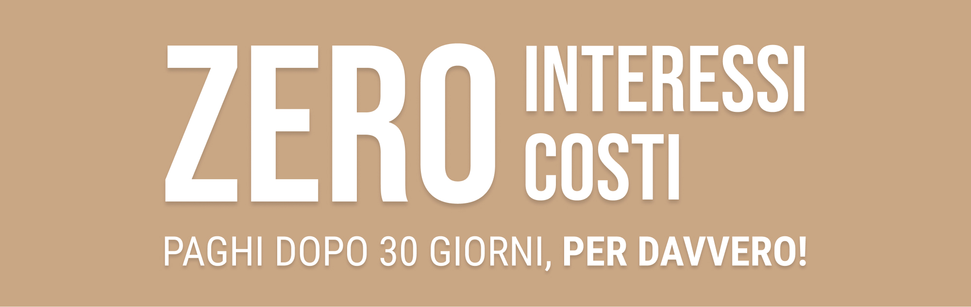 Promozione Zero vero 2026