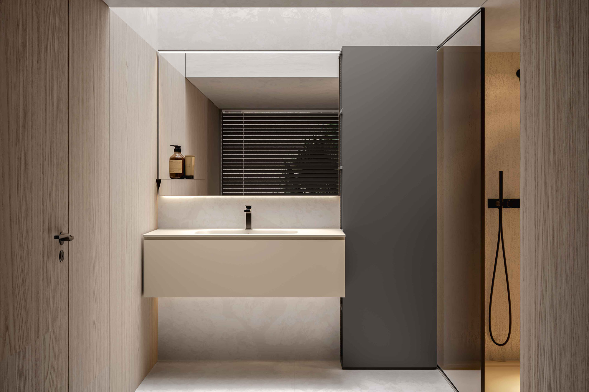 Bagno moderno sospeso edst-6 - La Casa Moderna