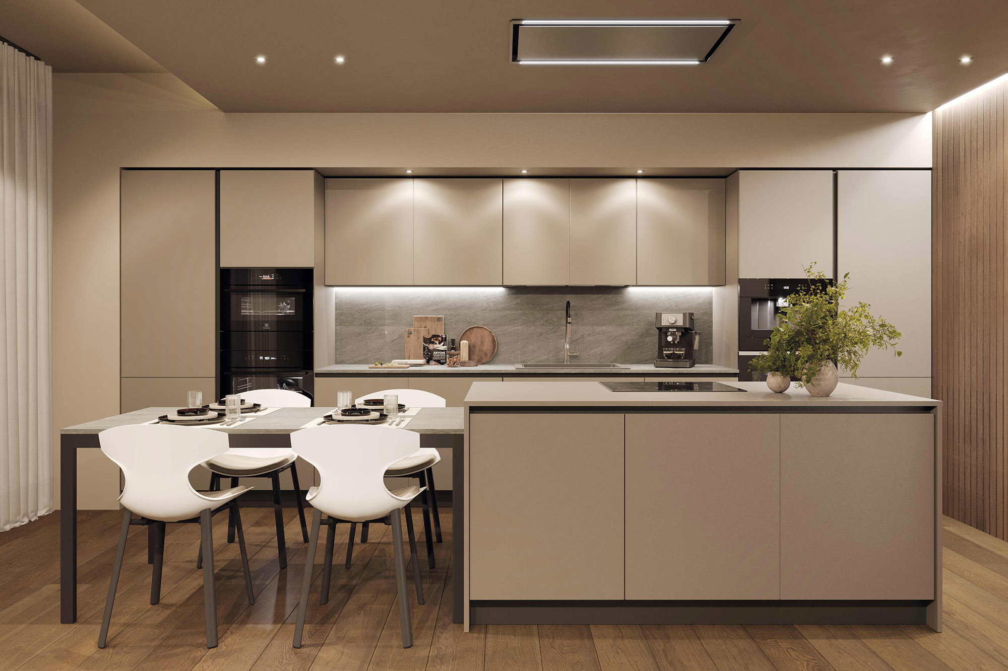 Cucina con isola Pratica 2604 - La Casa Moderna