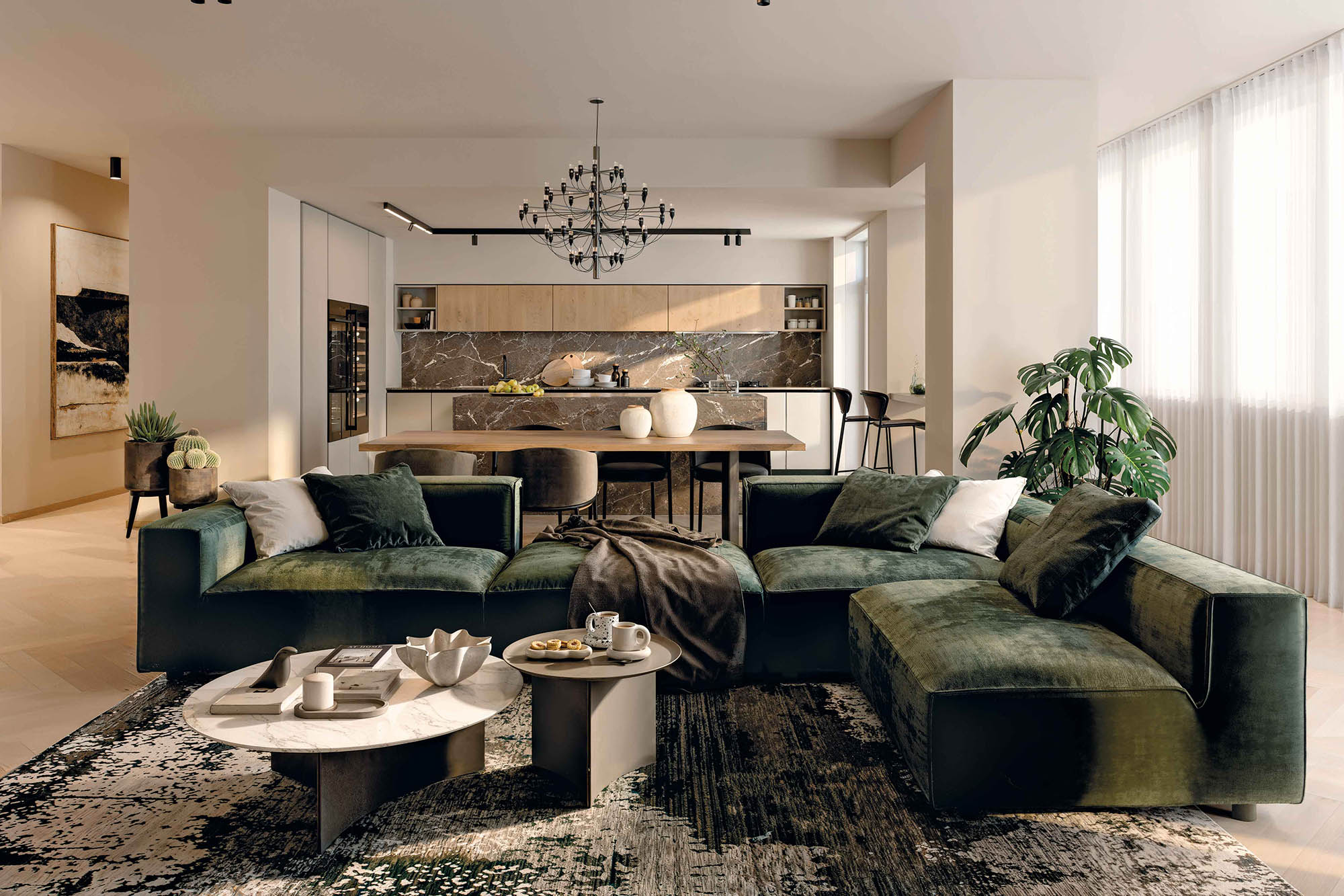 Divano angolare componibile Adoria - La Casa Moderna