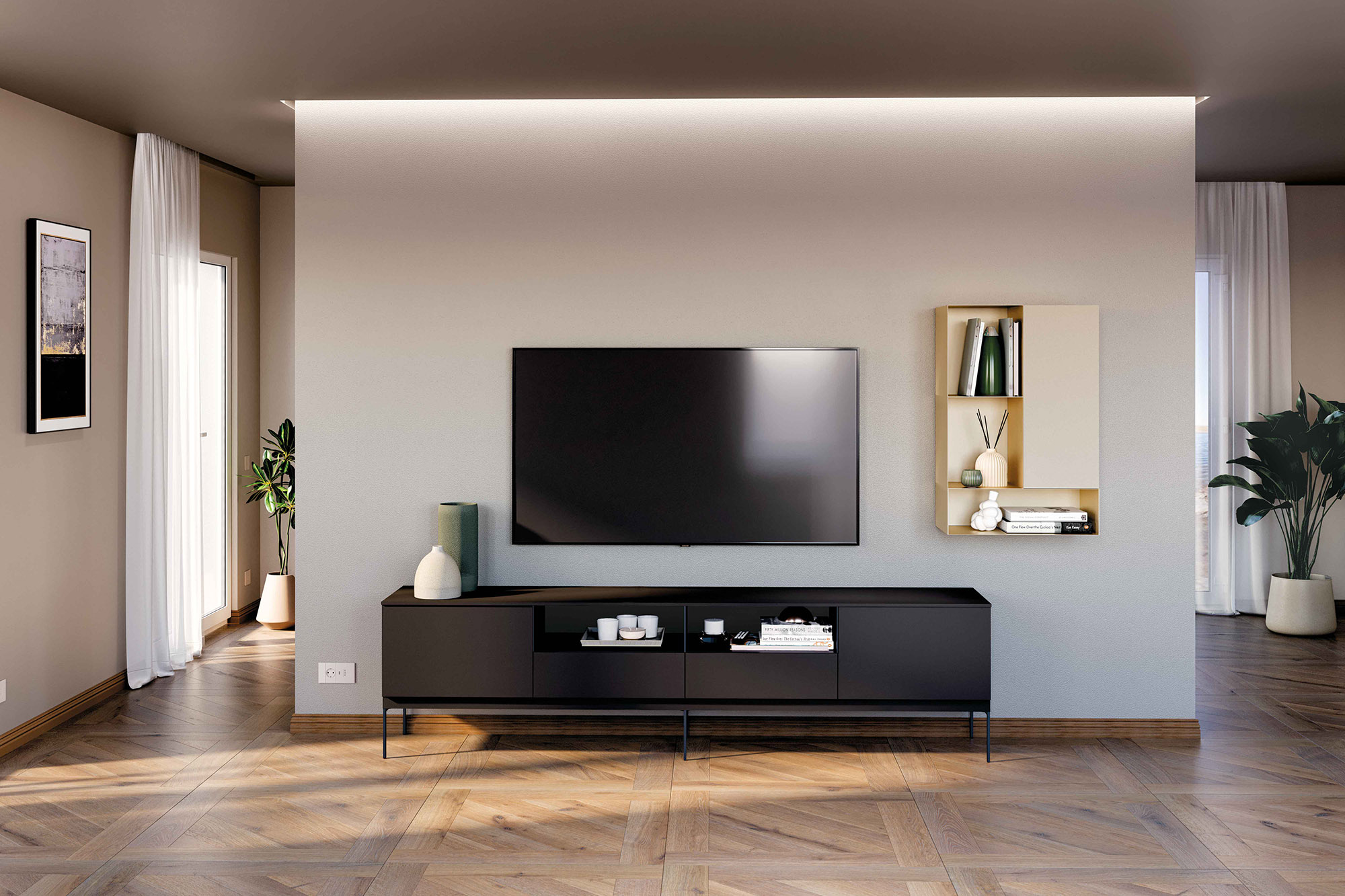 Madia componibile moderna Global Day 2604 - La Casa Moderna