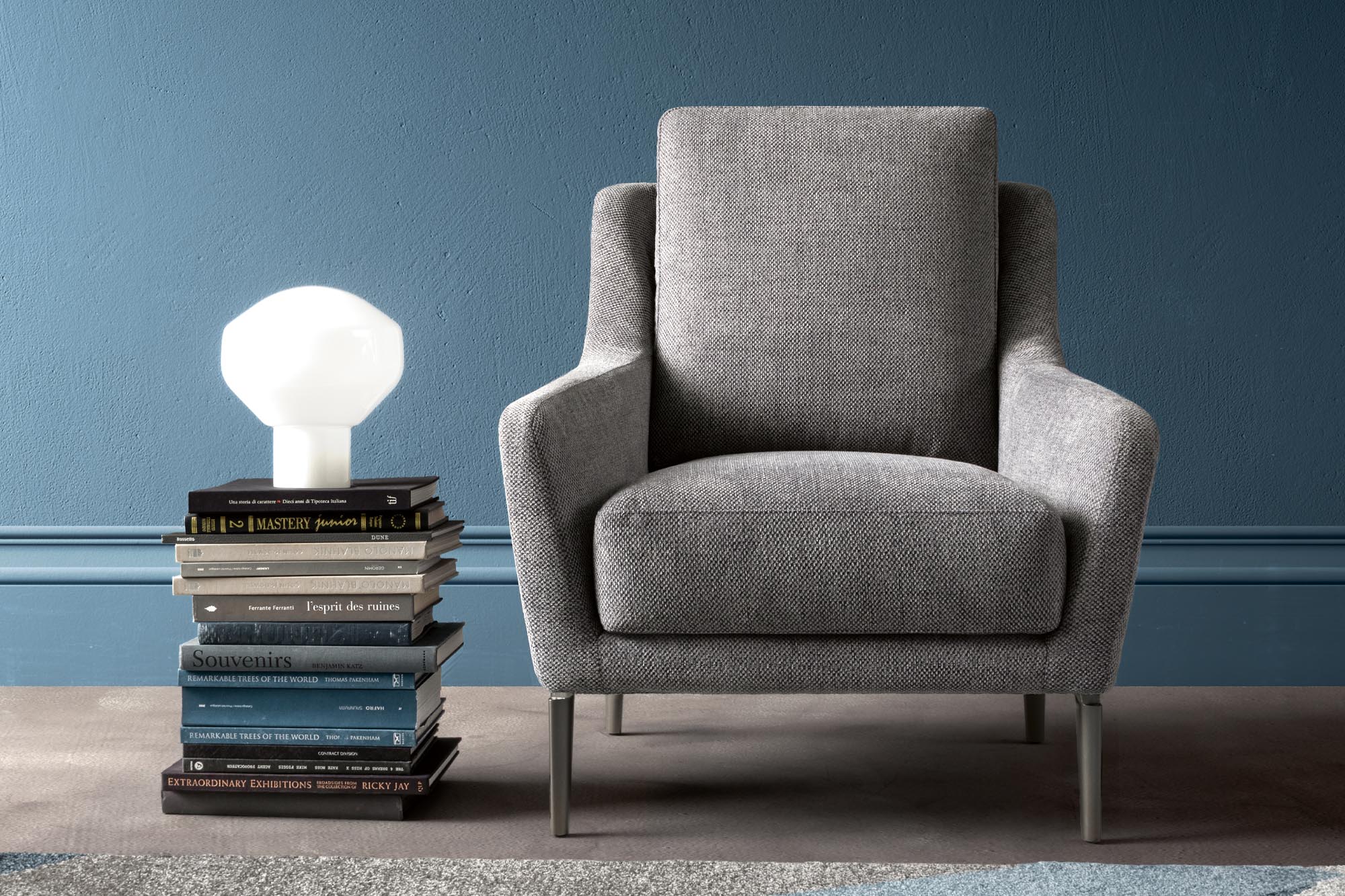 Poltrona in tessuto sfoderabile saen - La Casa Moderna