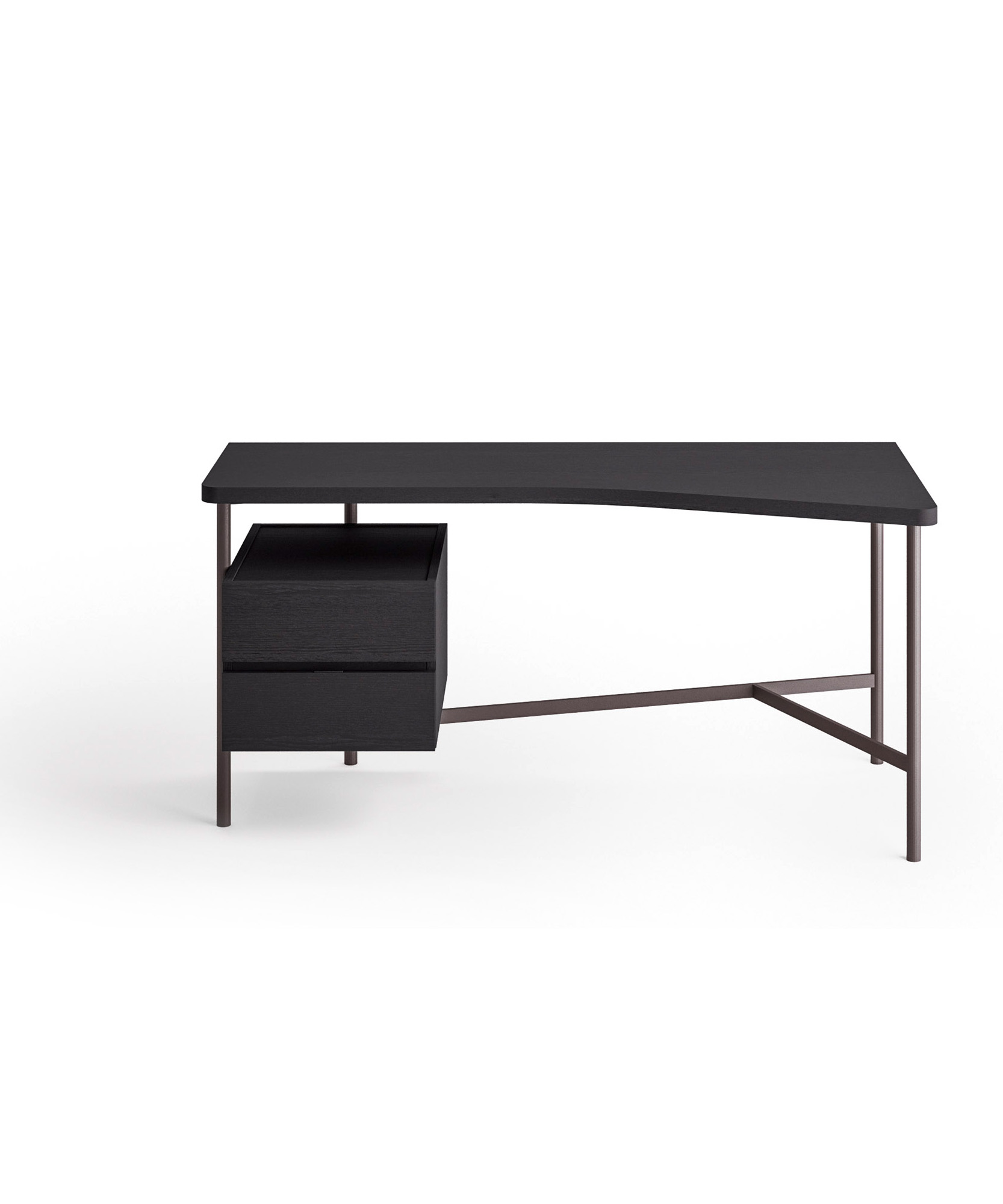 Scrittoio moderno con cassettiera sade- La Casa Moderna