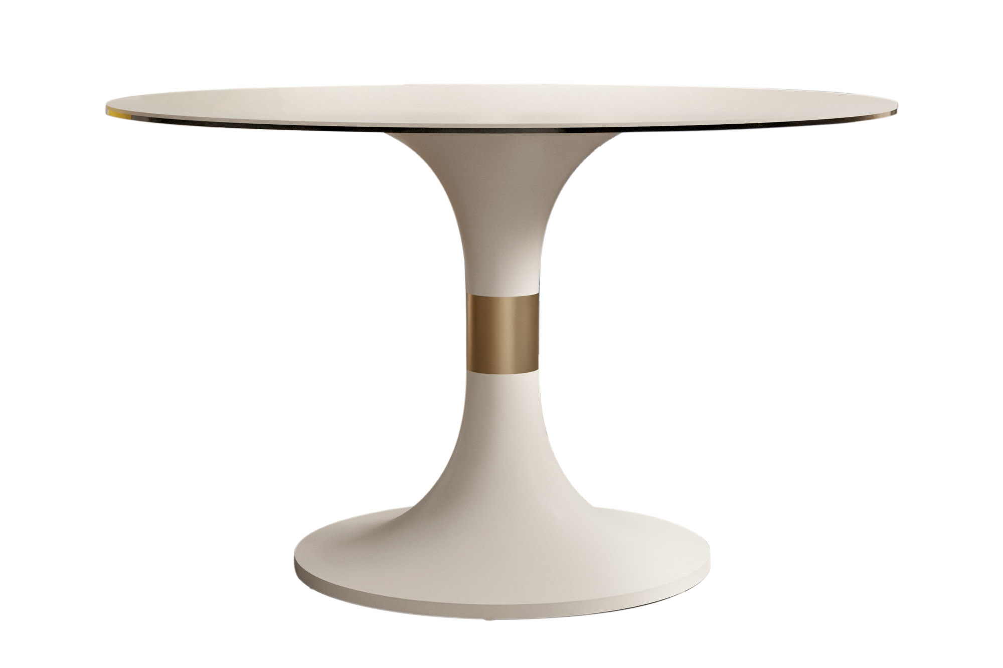 Tavolo rotondo in vetroceramica zasi - La Casa Moderna