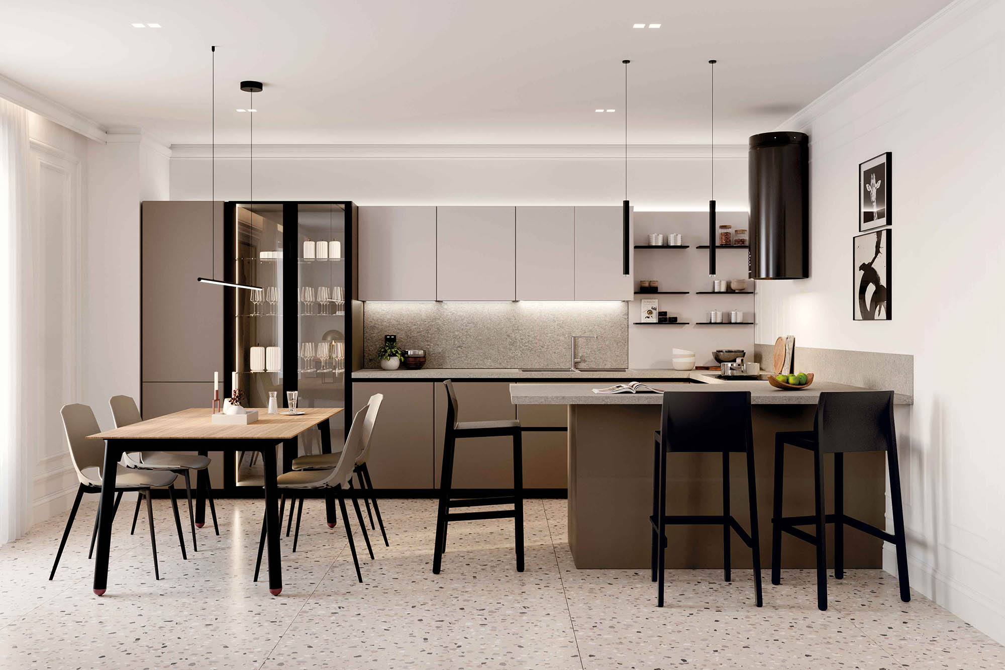 Cucina angolare Pratica 2602 - La casa Moderna